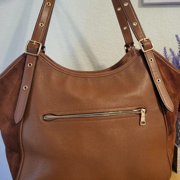 Coach Brown Leather Tote Bag - Picture 7 of 16
